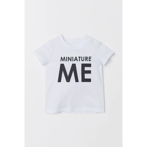 Футболка H&M 7219299 62-68 см белая