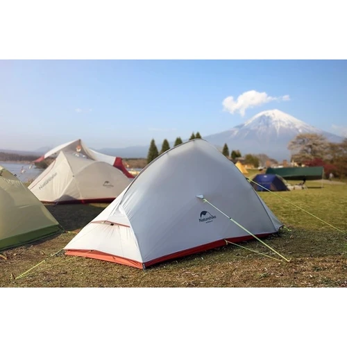 Палатка Naturehike Cloud Up 2 Updated NH17T001-T210T, зеленая (6927595730577): Материал тента Нейлоновая клетчатая ткань 210Т