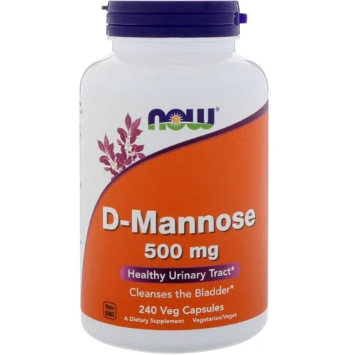 

Now Foods D-Mannose 500 mg Д-Манноза 240 веганских капсул