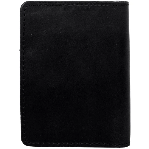Мужская обложка для документов DNK Leather черная (DNK-minidoc-fileH-colJ) фото 6