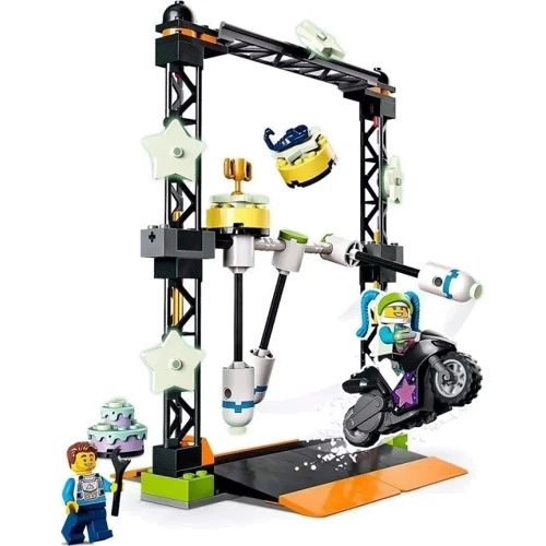 Конструктор LEGO City Stuntz Каскадерская задача «Нокдаун» (60341): Количество деталей, шт. 117