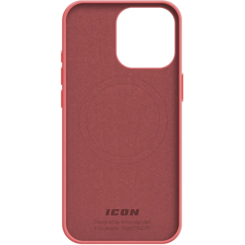 Чехол для iPhone ArmorStandart ICON2 MagSafe Guava for iPhone 15 Pro (ARM72746): Тип чехла накладка на заднюю часть