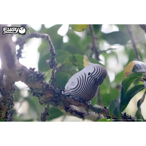 Сборная 3D модель Eugy Зоопарк: Попугай Какаду (XEG-028)