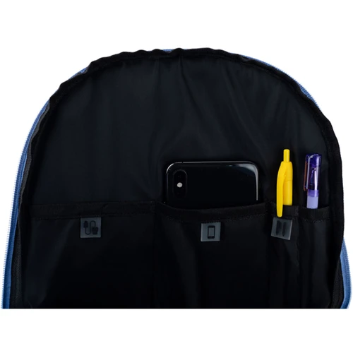Рюкзак GoPack Education Teens 140L-2 мятно-голубой (GO24-140L-2): Корпус рюкзака Мягкий