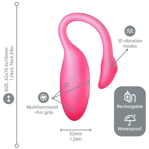 Смарт-виброяйцо Magic Motion Flamingo Max Pink