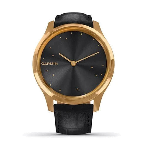 Смарт-годинник Garmin Vivomove Luxe 24K Gold PVD Stainless Steel Case with Black Embossed Italian Leather Band (010-02241-22): Інтерфейси підключення Bluetooth
