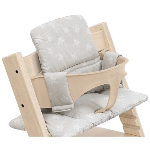 Текстиль для стільця Stokke Tripp Trapp Star Silver, бежевий (100370)