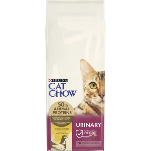 Сухой корм Cat Chow Urinary Tract Health для кошек для поддержания здоровья мочевыводящей системы с курицей 15кг (12251721)