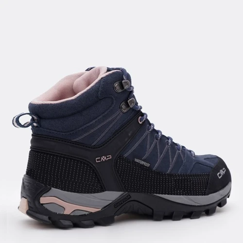Ботинки CMP Rigel Mid Wmn Trekking Shoe (3Q12946-53UG) 35 (36) темно-синие натуральная замша демисезон фото 3