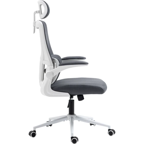 Крісло GT Racer X-5728 White/Gray фото 4