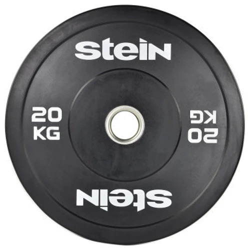 Млинці для штанг і гантель Stein 20 кг бамперний (IR5200-20)
