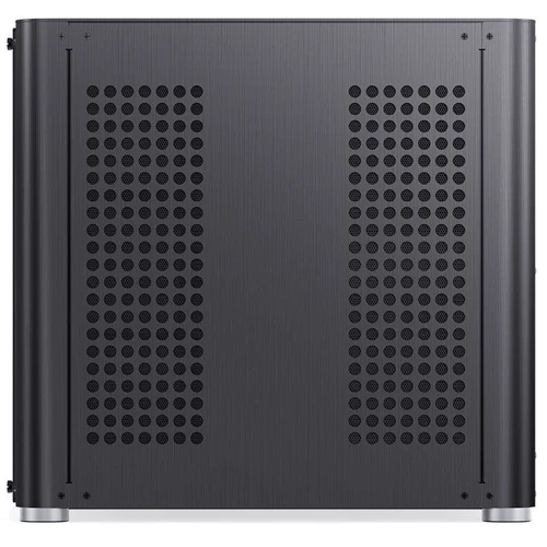 Корпус Jonsbo TK-2 Black: Материал передней панели закаленное стекло