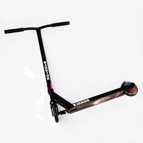 Самокат трюковый Best Scooter Warrior Black and Red (112767) фото 10