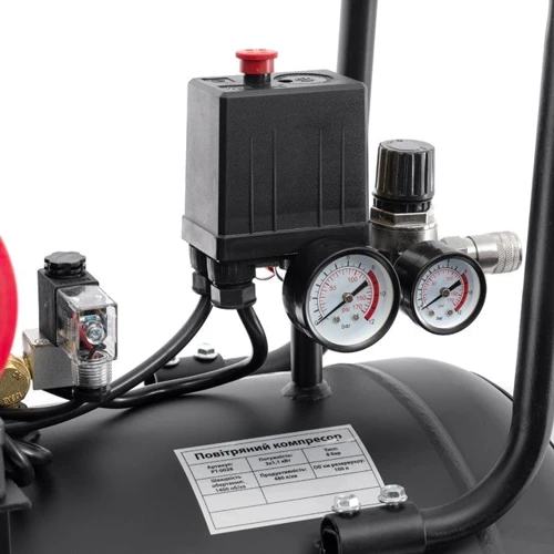 Компресор Intertool PT-0028: Тиск, бар 8
