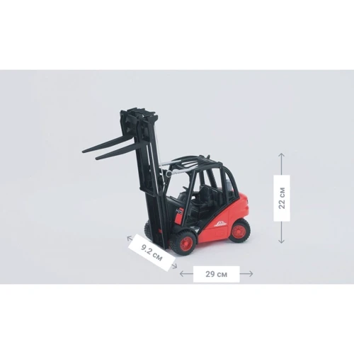 BRUDER Игрушка - погрузчик H30D + 2 палеты, М1:16 (02511)