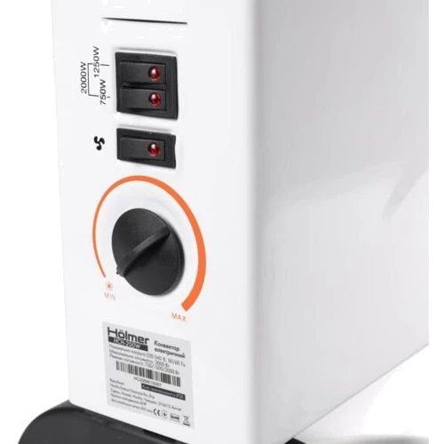 Обігрівач Holmer HCH-200W: Тип нагрівального елементу ТЕН