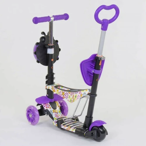 Самокат Best Scooter фиолетовый (97240): Материал колес полиуретан