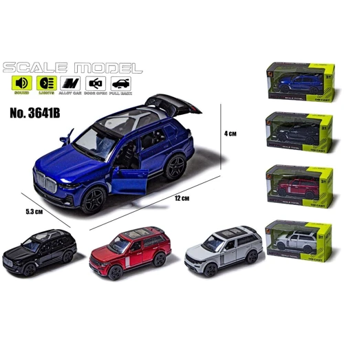 Машинка металлическая инерционная Scale Model, в ассорт. (3641B): Производитель Noname