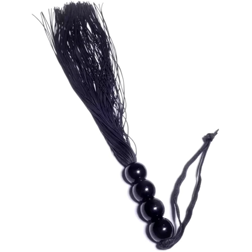 Силиконовый флогер Fetish Boss Series - Silicone Whip Black 14" (BS6100042)