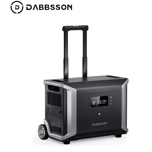 Зарядна станція Dabbsson DBS3500 3430Wh 3600W: Виходи споживачів Автоприкуриватель, USB-C, USB-A, 220V