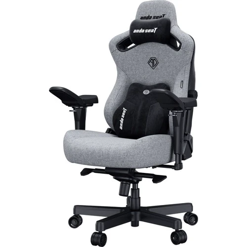 Кресло игровое Anda Seat Kaiser 3 Pro Size XL Grey Fabric (AD12YDC-XL-01-G-PV/F-G02) фото 8