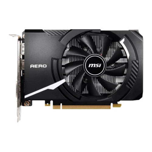 Видеокарта MSI GeForce GTX 1650 D6 AERO ITX V1: Объем памяти, Гб 4