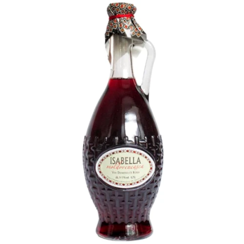 Вино Alianta Vin Isabella Moldoveneasca Alianta красное полусладкое 9-11% 0.7 л (WNF4840042000950)