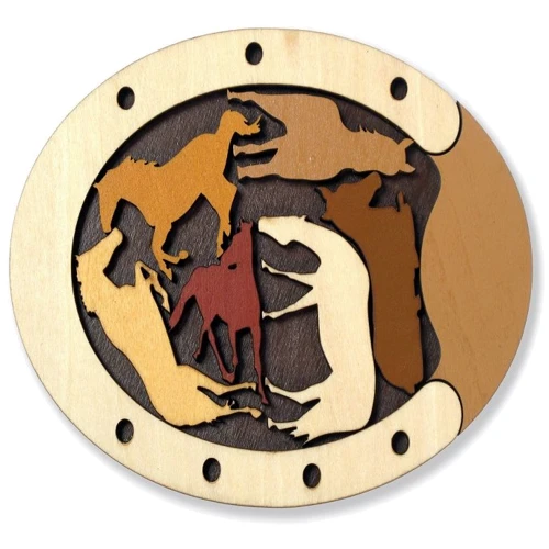 Constantin puzzle wild Horses |Головоломка Дикие лошади