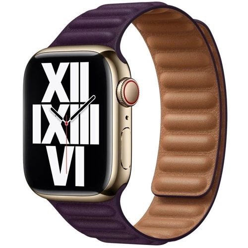 Аксесуар для Watch Apple Leather Link Dark Cherry Size M/L (ML7N3) для Apple Watch 38/40/41mm