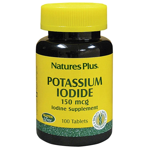 Natures Plus Potassium Iodide 150 mcg 100 tabs Йодистый калий