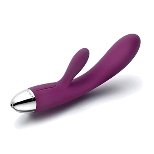Svakom - Alice Rabbit Vibrator вибромассажер, 17х3 см., фиолетовый