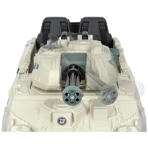 Детский электромобиль танк Bambi Racer 140W, белый (M 4862BR-1): Максимальная скорость, км/ч 6
