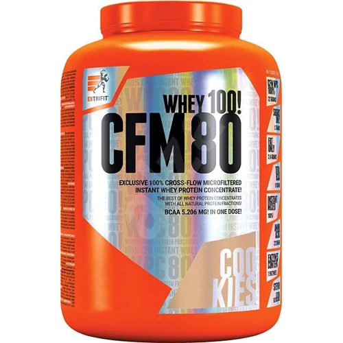 Протеин Extrifit CFM Instant Whey 80 2270 g /75 servings/ Cookies Cream