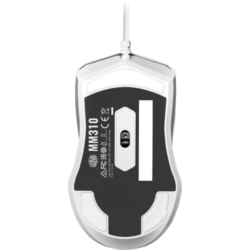 Мышь Cooler Master MM310 (MM-310-WWOL1) White: Длина кабеля 1.8 м