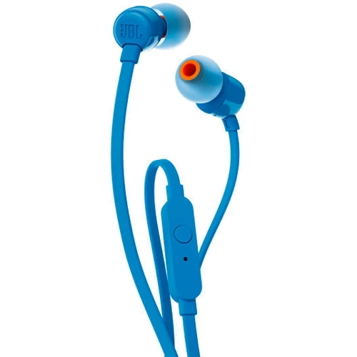 Наушники JBL T110, Blue (JBLT110BLU): Тип конструкции вакуумные