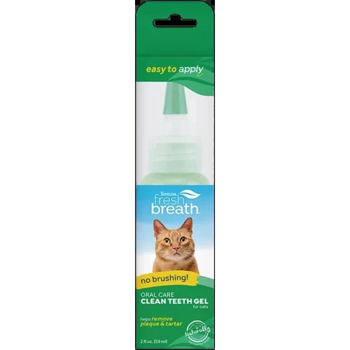 Гель для ухода за ротовой полостью для котов Tropiclean Свежее дыхание (No Brush) 59 мл (001497)
