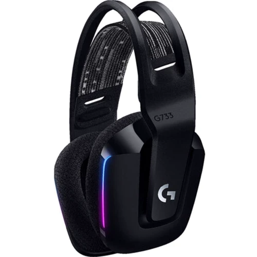 Наушники Logitech G733 Lightspeed Wireless RGB Gaming Headset Black (981-000864): Тип конструкции полноразмерные