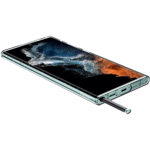 Чехол для телефонов Spigen Liquid Crystal Glitter Crystal Quartz (ACS03913) for Samsung S908 Galaxy S22 Ultra: Пленка в комплекте нет