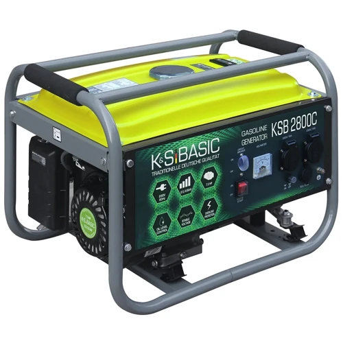 Генератор бензиновый Konner&Sohnen Basic KSB 2800C: Тип электростанции бензиновый