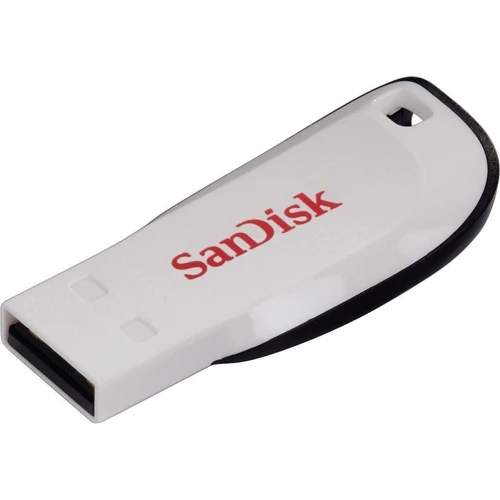 USB-флешка SanDisk 16GB Cruzer Blade USB 2.0 White (SDCZ50C-016G-B35W): Стандарт USB USB 2.0