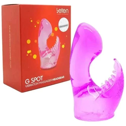 Насадка для вибромассажера Leten G SPOT HEADGEAR - 4 (42 x 100 мм)