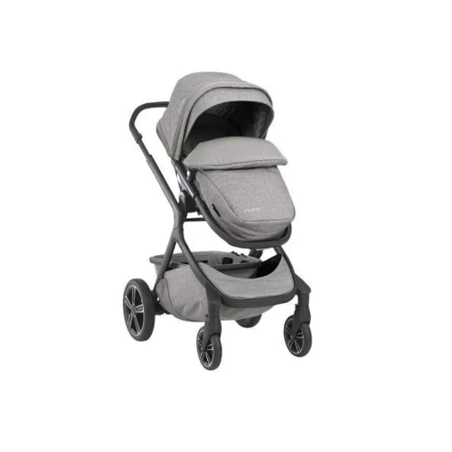 Универсальная коляска 2 в 1 Nuna Demi Grow Frost, серый (ST08100/CC03901FRTGL): Возможность установки люльки есть