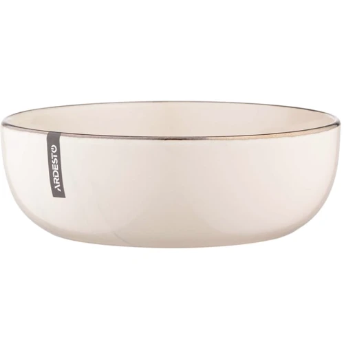 Тарілка супова Ardesto Marmo 19 см бежева (AR2919MRBS): Тип тарілка супова