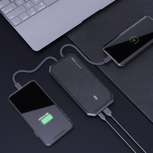 Внешний аккумулятор iWALK Power Bank Scorpion 10000X Pro Power Bank 10000mAh Grey (UBT10000XP): Емкость батареи, мАч 10000