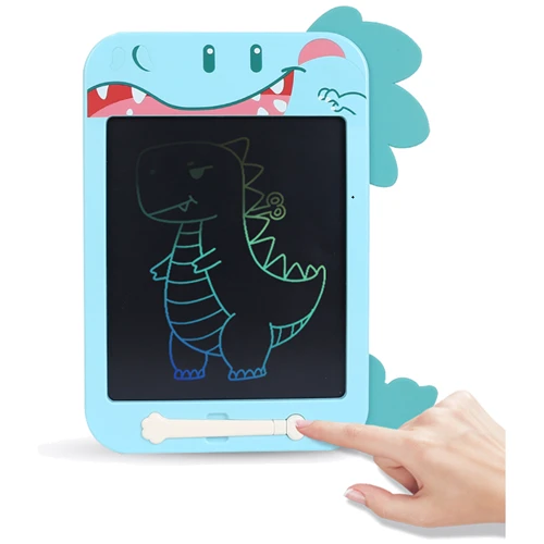 Графический планшет для рисования Lunatik с LCD экраном 10" Динозавр (LN10K-B) фото 4