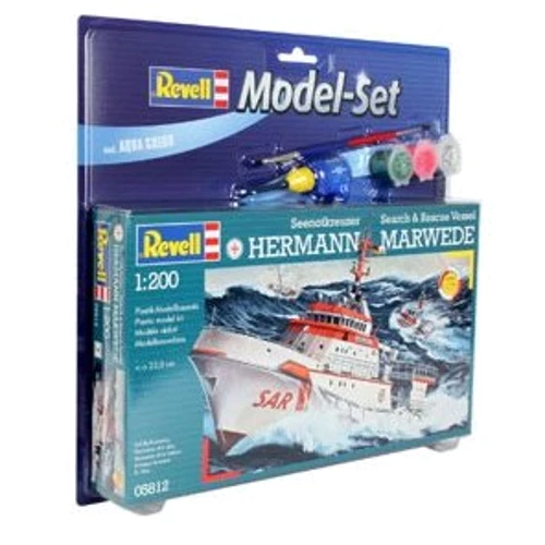 Revell (1: 200) Model Set Корабель (2002р., Німеччина) DGzRS Hermann Marwede (65812)