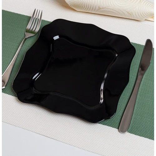 Тарелка Luminarc Authentic Black десертная 200мм (P4753): Крышка нет