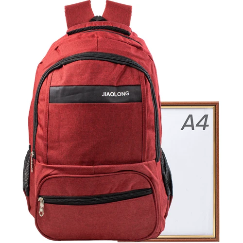 Мужской рюкзак Valiria Fashion бордовый (3DETBH6534-1): Стиль Повседневный (Casual)