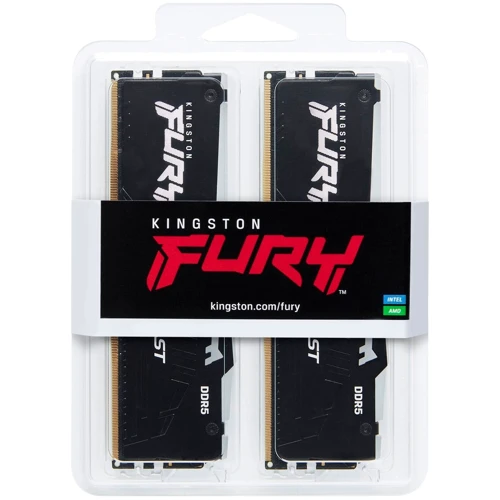 Kingston FURY 32 GB (2x16 GB) DDR5 5600 MHz Beast RGB (KF556C40BBAK2-32): Обсяг модуля пам'яті, ГБ 32