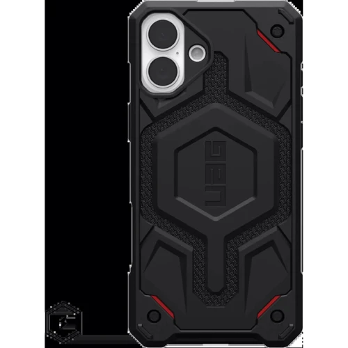 Чохол для iPhone Urban Armor Gear UAG Monarch Pro Magsafe Kevlar Black (114455113940) для iPhone 16 Plus